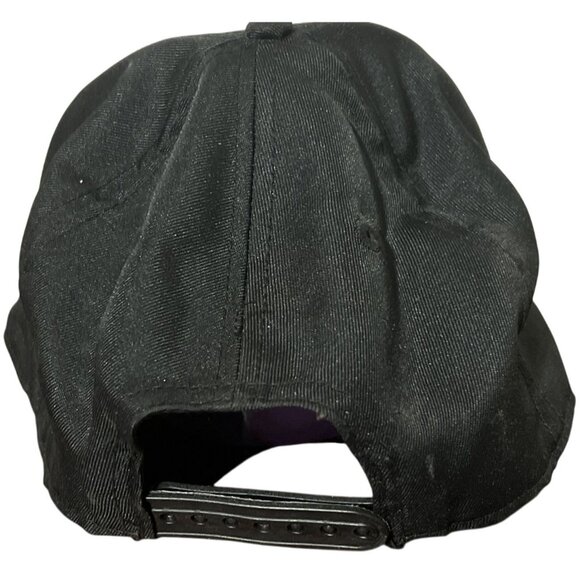 Super Mario Youth Black Adjustable Snapback Hat Cap - Picture 3 of 4